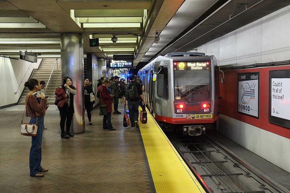 Subway Powell St. Station - BART